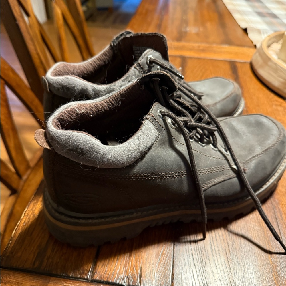 Men's Brown Leather Boots sz 11